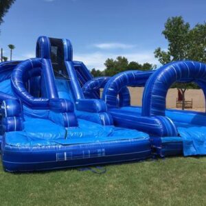 17 ft Water Slide Helix 3 slide Combo Water Slide Rental - Buckeye, AZ