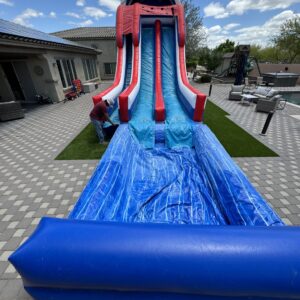 Large water slide for rent - Patriot 27ft (With/Without Slip n Slide) Water Slide Rental - Buckeye, AZ