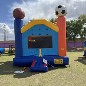 Sports Bounce House w/ Basketball Hoop Rental in Phoenix, AZ Bounce House Rental - Buckeye, AZ